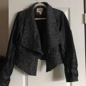 Grey and black jacket